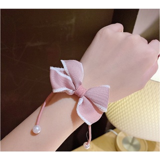 Dây cột tóc nơ xinh phong cách Hàn Quốc