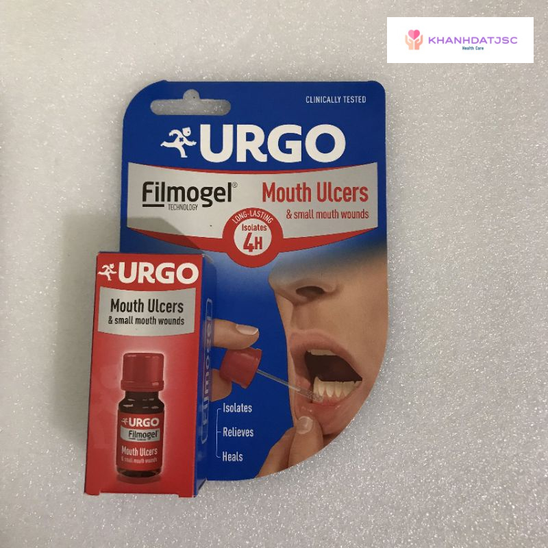 Gel bôi nhiệt miệng URGO Mouth Ulcers