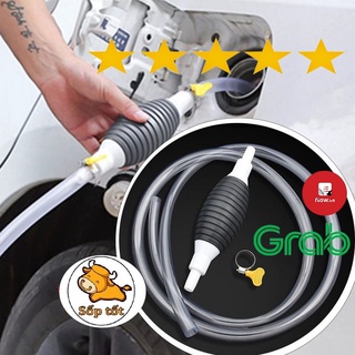 ống hút rượu hút xăng bơm chất lỏng, hút nước bể cá cầm tay bóp để sử dụng tiện ích GD27