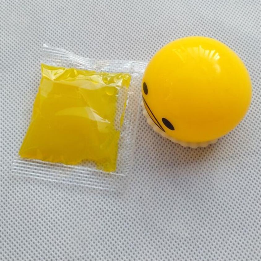 Trứng Biến Thái Hút Nhả Slime Ngộ Nghĩnh Chơi Vui Xả Stress Hiệu Quả Gudetama Squishy Mochi