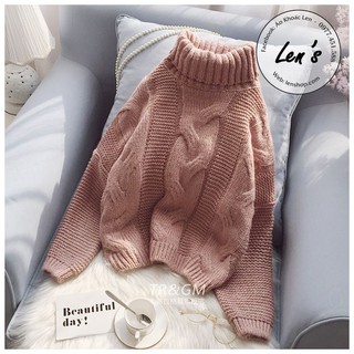 ÁO LEN CỔ LỌ VẶN THỪNG