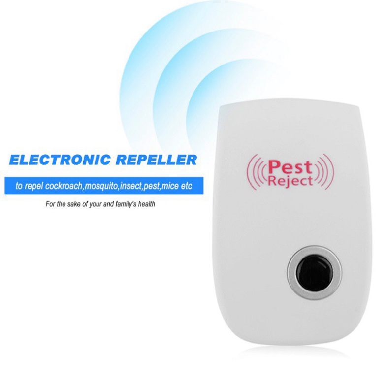 Máy đuổi muỗi, côn trùng trong nhà dùng sóng điện an toàn Pest Reject. ĐTLV