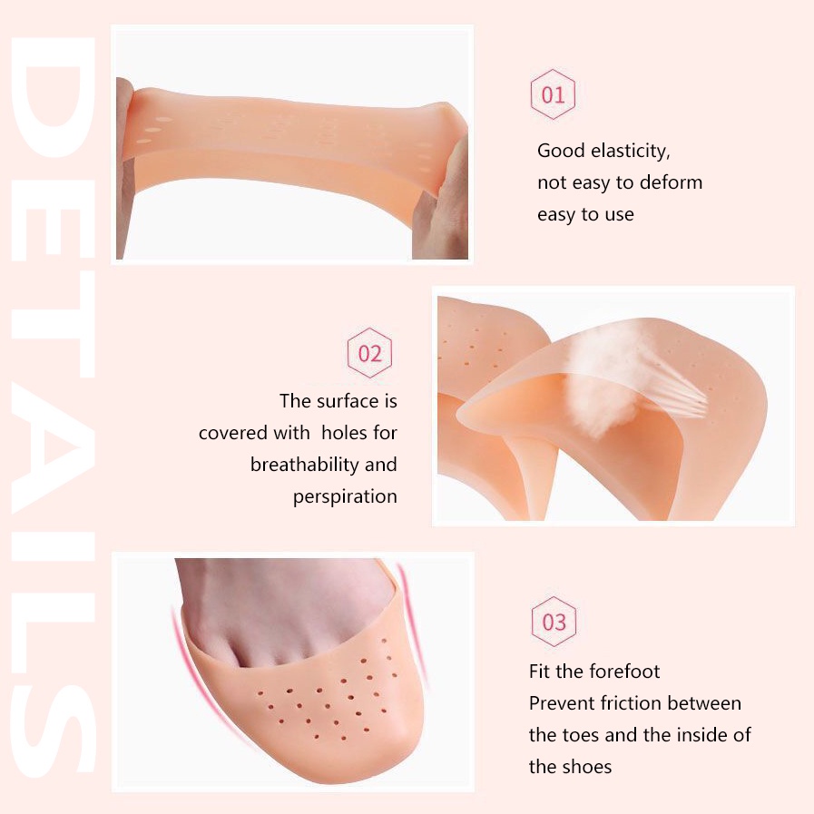 Miếng Silicone Bảo Vệ Ngón Chân Khi Múa Ba Lê