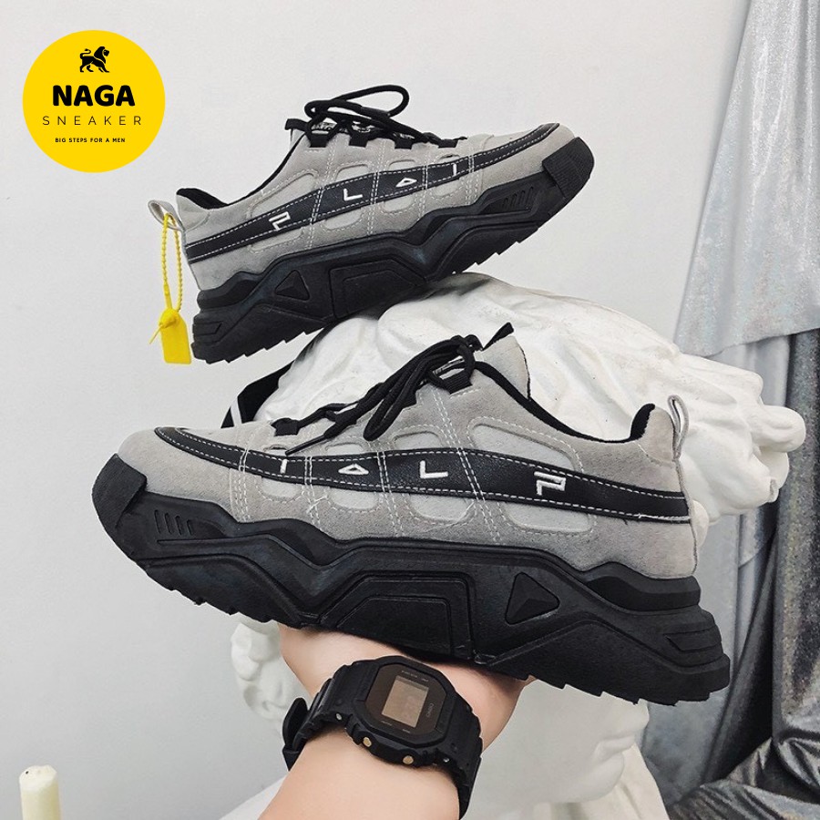 Giày nam sneaker cao cấp chính hãng bản đặc biệt FLA 2021 tăng chiều cao 6cm  NAGA12 | BigBuy360 - bigbuy360.vn