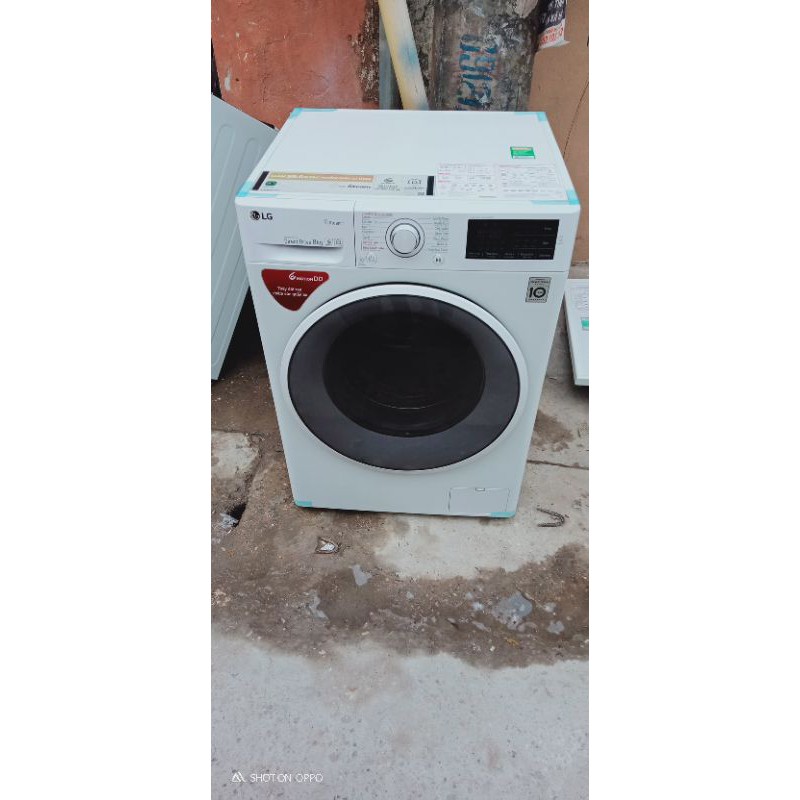 Máy giặt LG inverter 8kg hàng lướt qua sd mới 95%