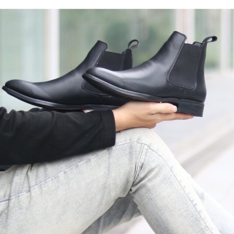 Giày bốt nam Chelsea Boots Classic đế khâu | WebRaoVat - webraovat.net.vn