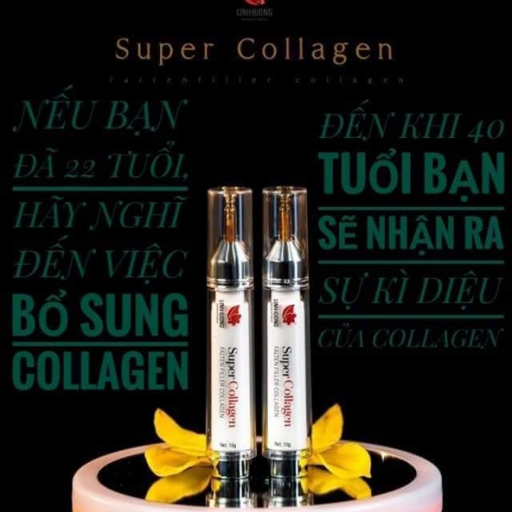 SUPER COLLAGEN THUỶ PHÂN TINH CHẤT VÀNG DƯỠNG TRẮNG GIẢM NHĂN [CHÍNH HÃNG]