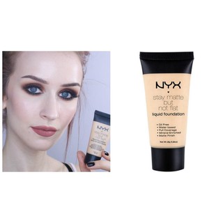 Kem nền NYX Stay Matte But Not Flat Liquid Foundation 35ml