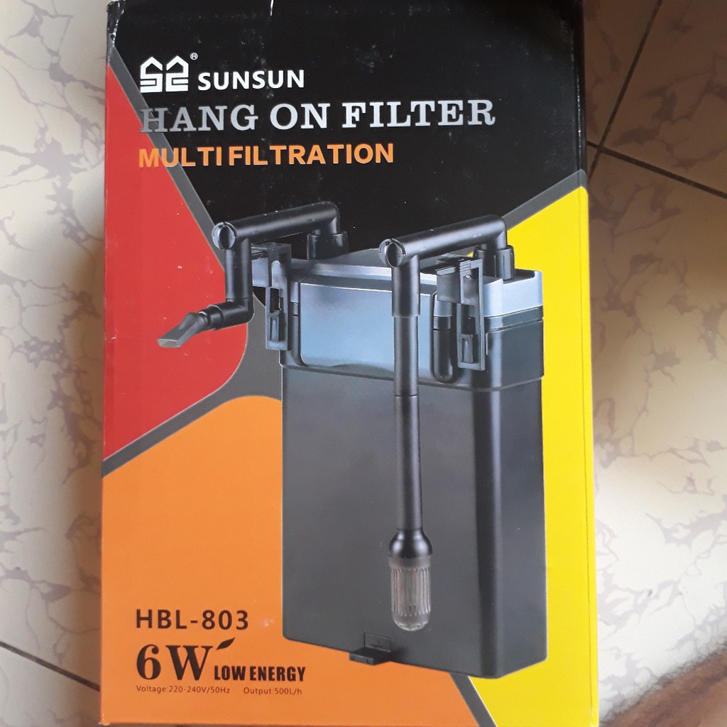 Lọc treo Sunsun các dòng 801 - 802 - 803 cho hồ cá, hồ thủy sinh