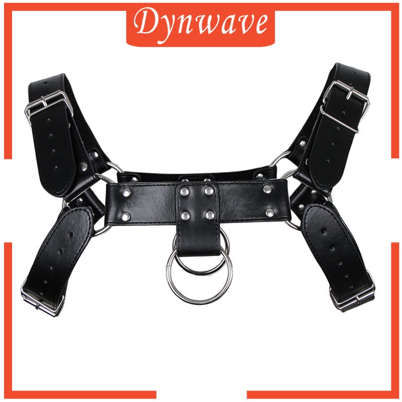 Dây Đai Da Đeo Ngực Co Giãn Có Thể Điều Chỉnh Cho Nam Prettyia