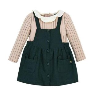 Set váy yếm Moimoln cực xinh cho thu đông 2022