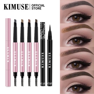 Bút kẻ mắt KIMUSE bền màu lâu trôi chống thấm nước dễ dàng thao tác 40g
