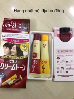 Thuốc nhuộm tóc phủ bạc Bigen.