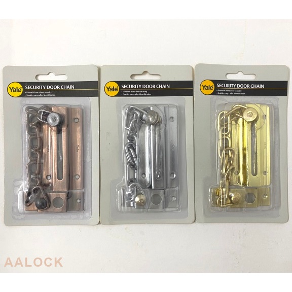 Chốt xích Yale V1037, có 3 màu. Loại chốt an toàn dạng xích cao cấp của Mỹ- NPP AALock