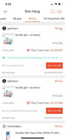 bộ dầu gội + xả selsun