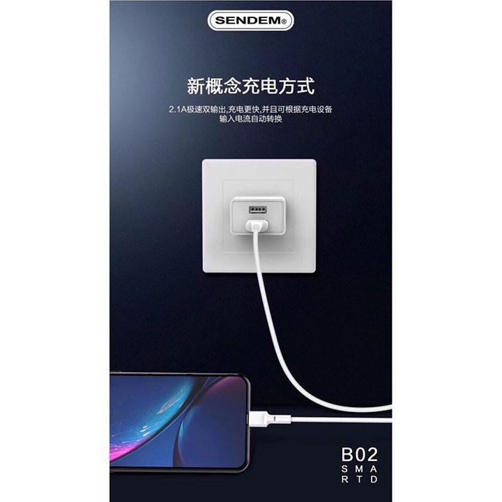 FREE SHIPCủ sạc 2 cổng, bộ cốc cáp sạc SD HG01 sạt thông minh, xạc chính hãng chất lượng, giá rẻ, bảo hành 12 tháng