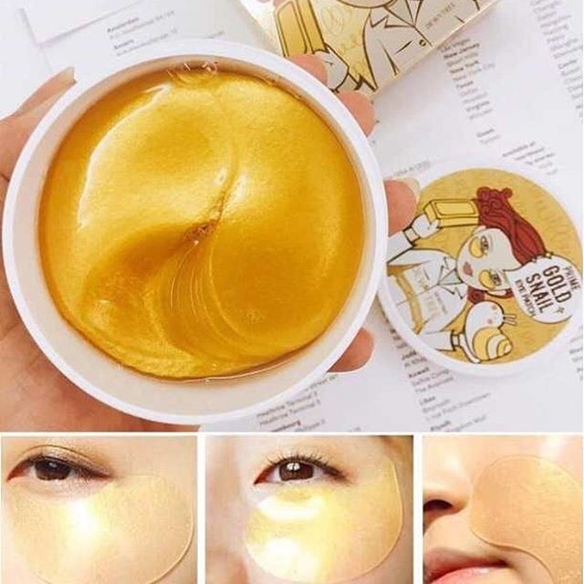 Mặt nạ mắt Wellderma GE Gold Eye Mask (60 miếng)