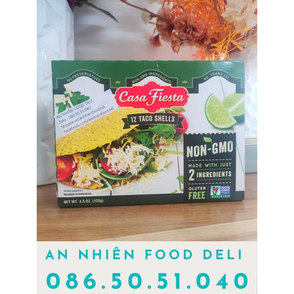 Bánh Taco Shells Casa Fiesta 125G