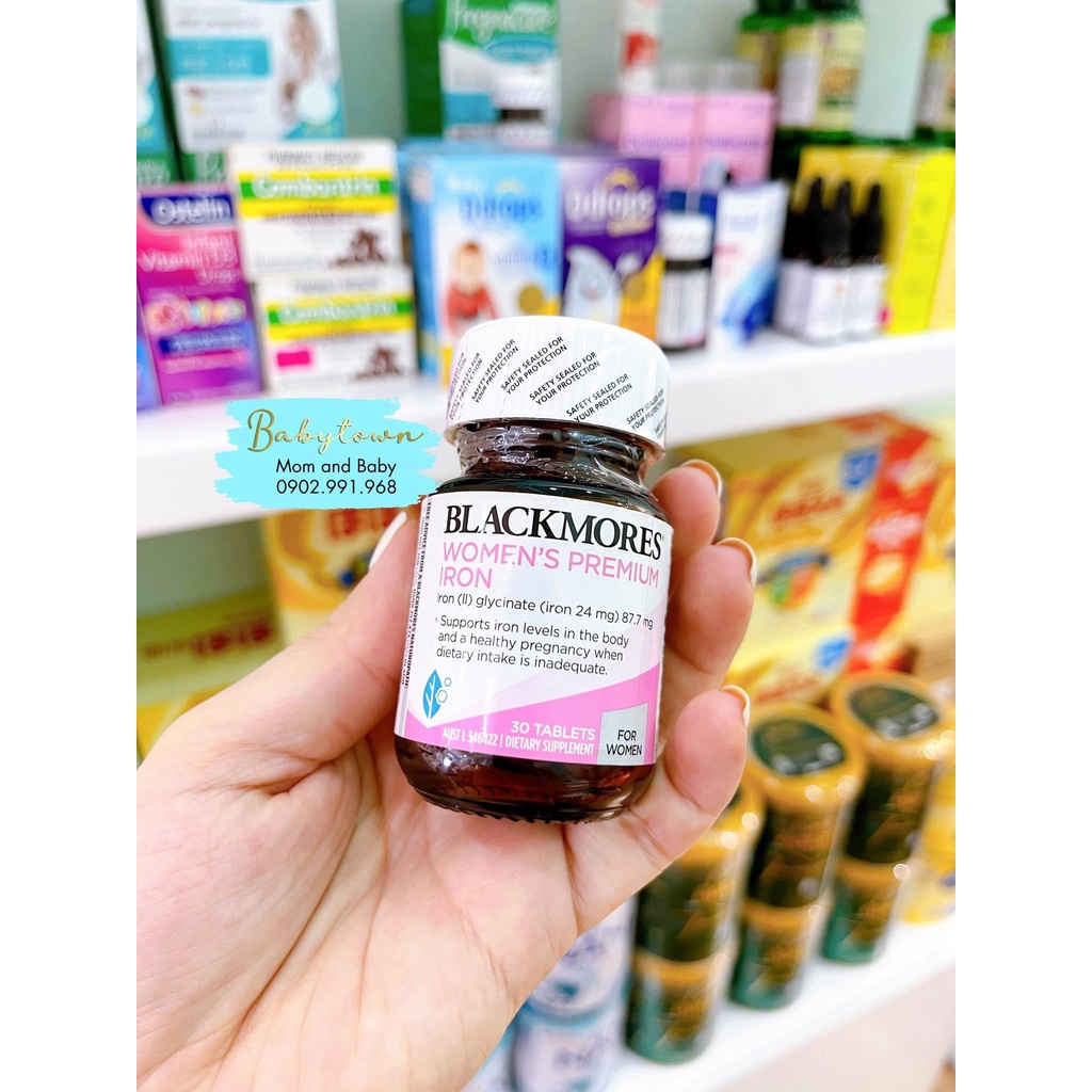 Sắt Bầu Blackmores 30 viên Úc
