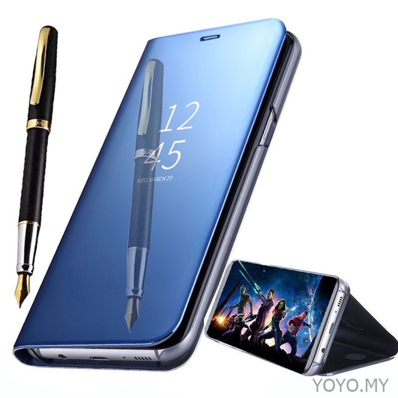 Ốp Lưng OPPO F9 Hard Cover F7 F5 A83 A37 A73 Find X Gương lật thông minh nắp cứng