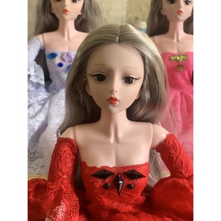 Búp bê cô dâu 60cm cỡ đại Bjd cho bé