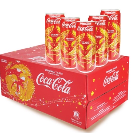 Coca cola 320ml thùng 24lon