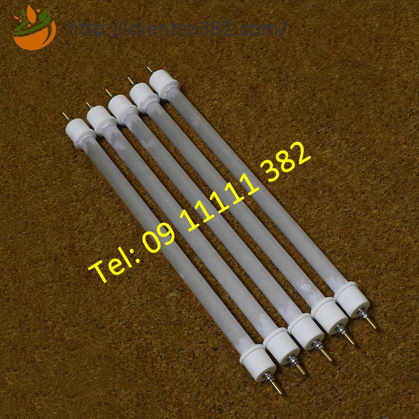 Bóng sấy sứ thạch anh chiều dài 40cm, 50cm, 60cm điện áp 220V.