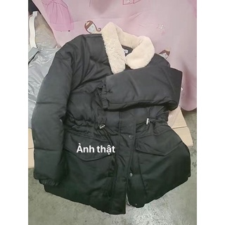 (ORDER) ÁO PHAO CỔ LÔNG RÚT EO KÈM ẢNH THẬT