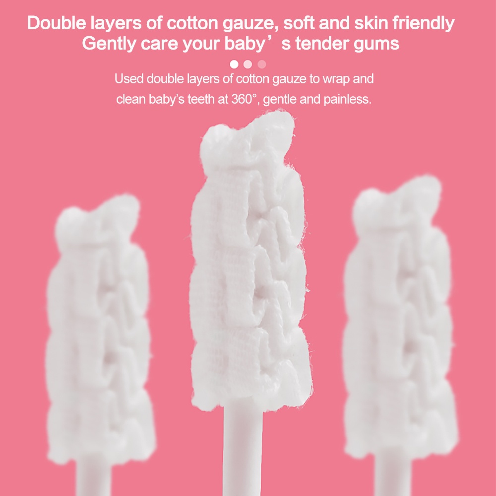 Bộ 30 que đánh răng Cofoe chuyên dụng cho bé