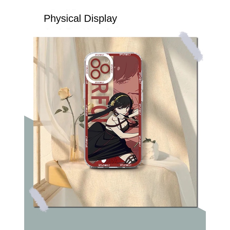 Ốp Điện Thoại In Chữ spy × family Yor Forger Loid Forger Cho iPhone 13 12 11 pro promax x xs xsmax xr 13mini 12mini 7 8 plus