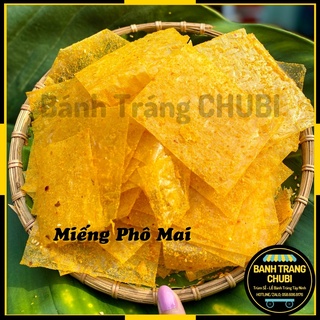 Bánh tráng phô mai miếng trộn loại 1 siêu ngon - bánh tráng cuộn phô mai - chubi