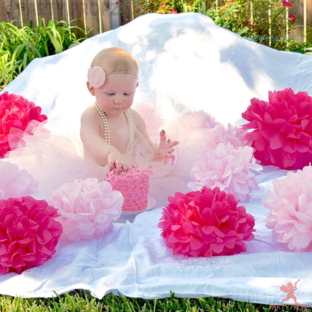 Set 9 Hoa Giấy Trang Trí Tiệc Halloween/Halloween