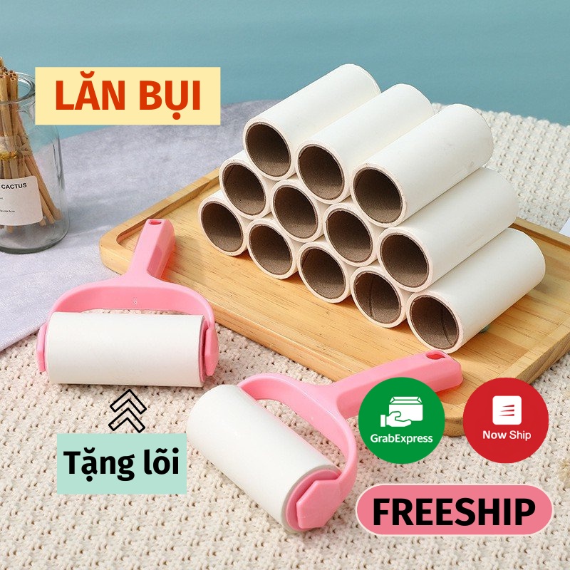 Cây Lăn Bụi Đa Năng, Lăn Bụi Quần Áo, Làm Sạch Triệt Để Bụi Bẩn, Lông Động Vật - GIA DỤNG TRẦN PHÚ