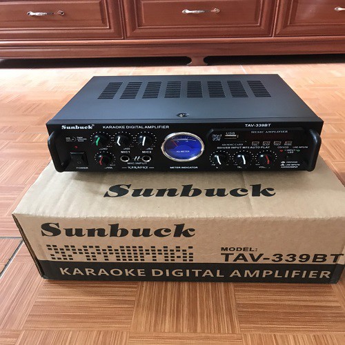 AMPLY 4 SÒ TAV-339BT - AMPLI KARAOKE SUNBUCK HÀNG XỊN
