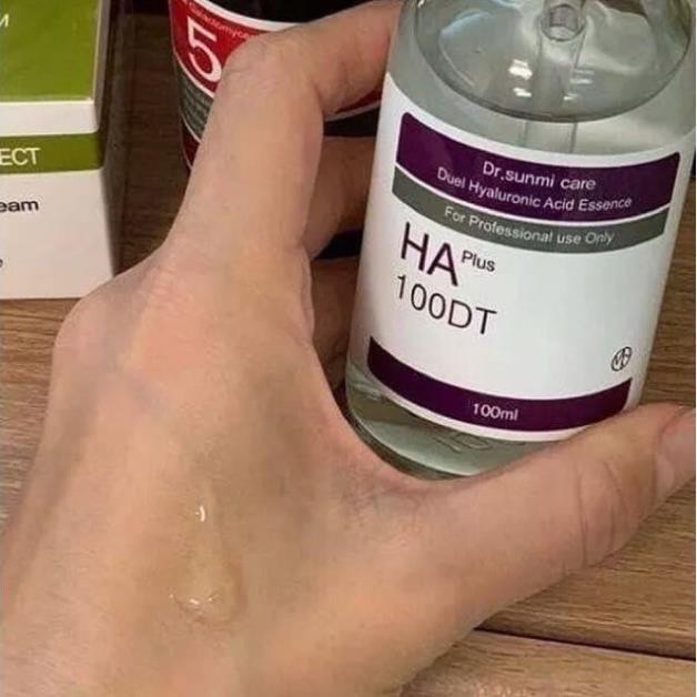 Serum HA Plus 100DT Dr.Sunmi Care Duel Hyaluronic Acid Essence 100ml Cấp Nước Căng Bóng Da