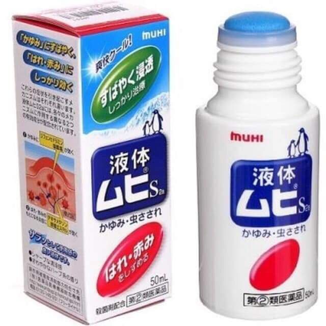 Lăn hết vết muỗi đốt Muhi