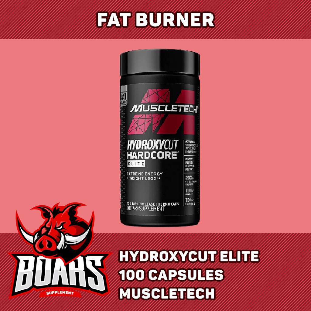 Hydroxycut Elite - Hỗ trợ đốt mỡ, giảm mỡ, cắt nét, siết cơ hiêu quả