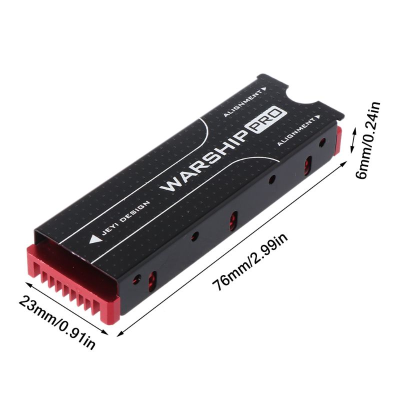 Tấm Kim Loại Tản Nhiệt Màu Trơn 76x23mm M 2 2280 Chuyên Dụng Cho Ổ Cứng