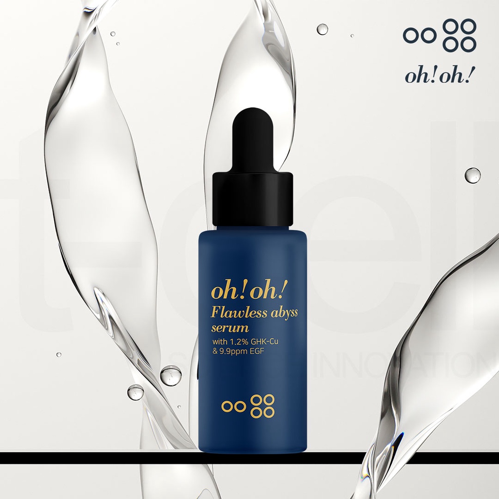 Tinh Chất Giảm Sẹo Lõm oh!oh! Flawless Abyss Serum