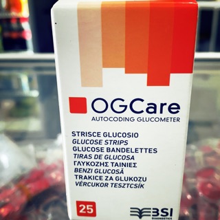 Que thử đường huyết OGCare