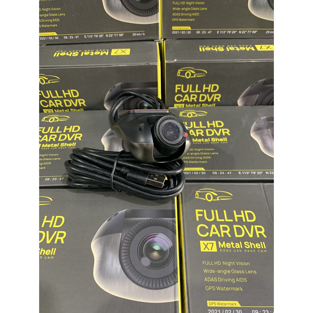 Camera Hành Trình X7 Full HD Kết Nối Đầu DVD Màn Hình Android Cho Ô Tô Xe Hơi, Cảnh Báo Va Chạm, Cảnh Báo Sai Làn Đường