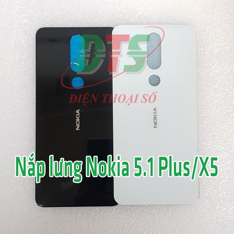 Kính lưng, nắp lưng Nokia X5, 5.1 Plus