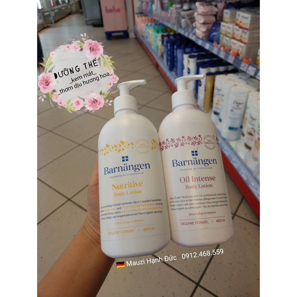 Dưỡng thể Đức Barnängen 400ml