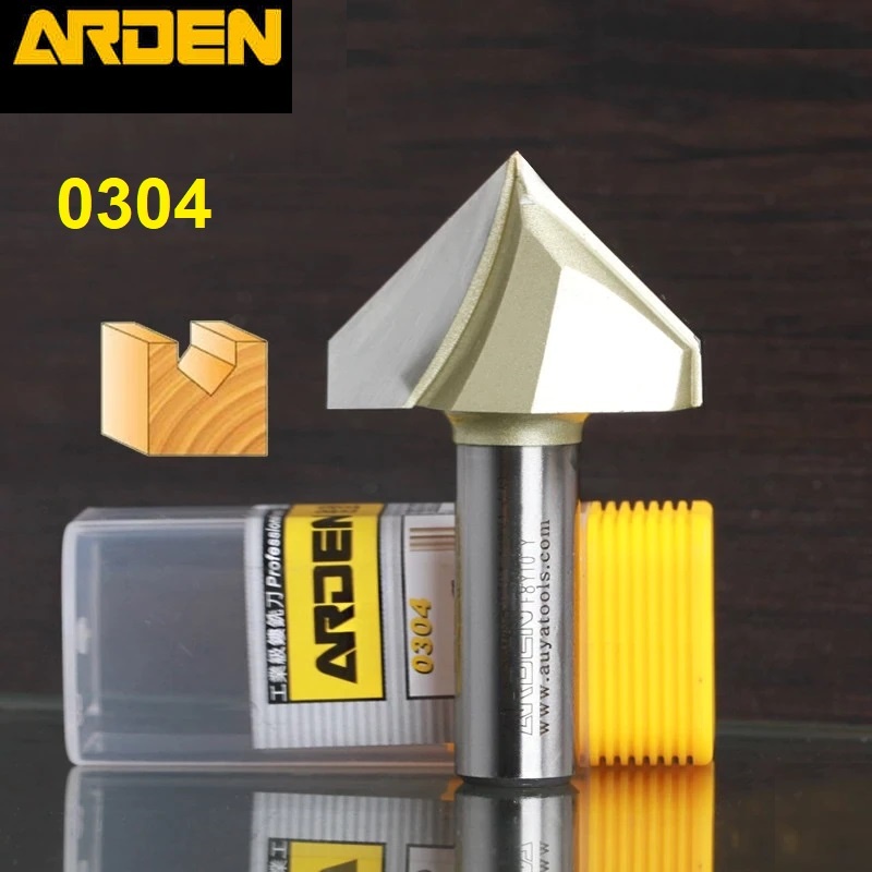 ARDEN 304 - Mũi dao cắt vát, Chamfer CNC 90, 120deg