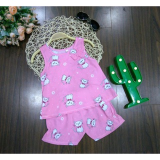 Combo 6 bộ lanh bé gái