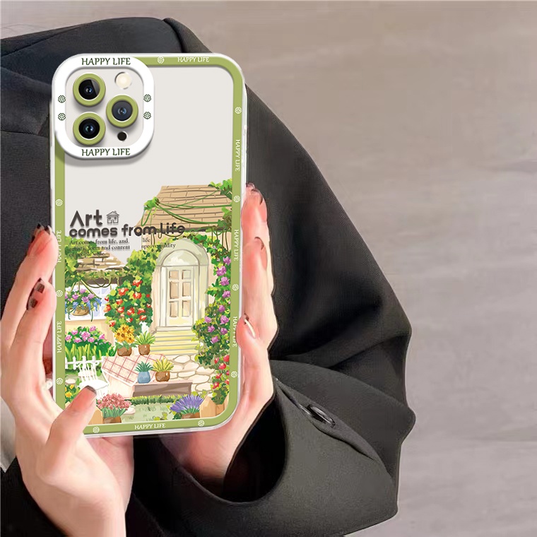 Ốp Điện Thoại TPU Silicone Mềm Trong Suốt Chống Sốc Cho IPhone 14 12 13 6 6S 7 8 Plus X XS XR 11 Pro Max