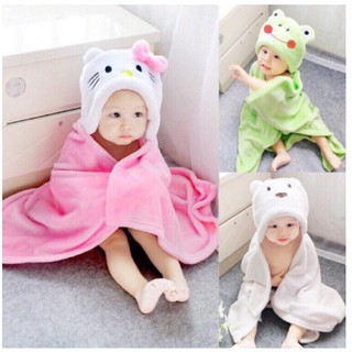 Chăn ủ hình thú mềm mịn ấm áp cho bé