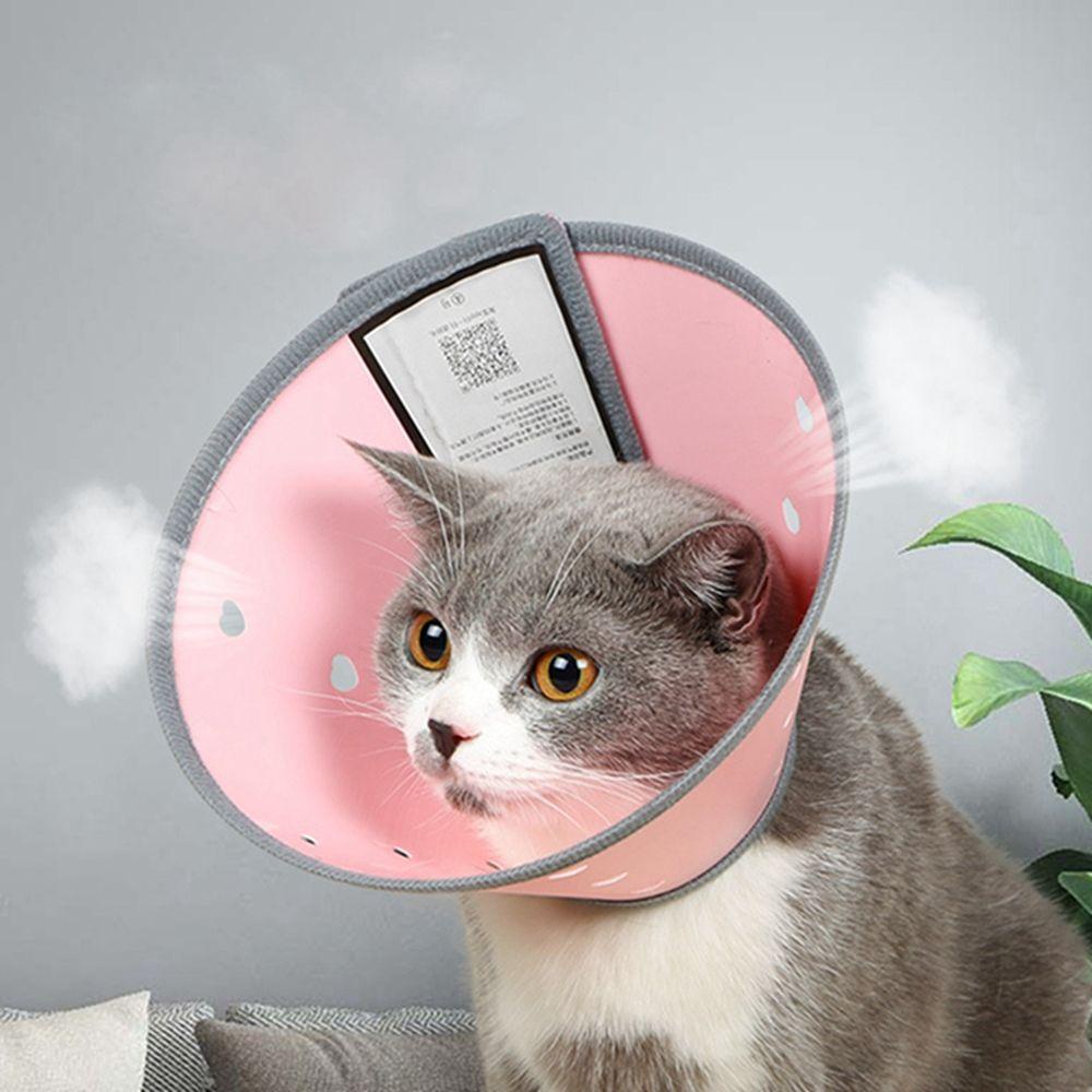 Vòng Cổ Hình Nón Mềm Mại Bảo Vệ Chống Cắn Cho Thú Cưng