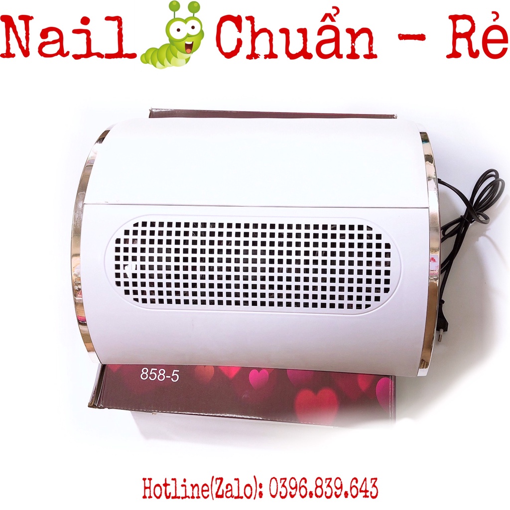 Máy Hút Bụi Móng Nail 3 Lồng - Máy Hút Bụi 3 Quạt Công Suất Lớn 40W - Dụng cụ Nail