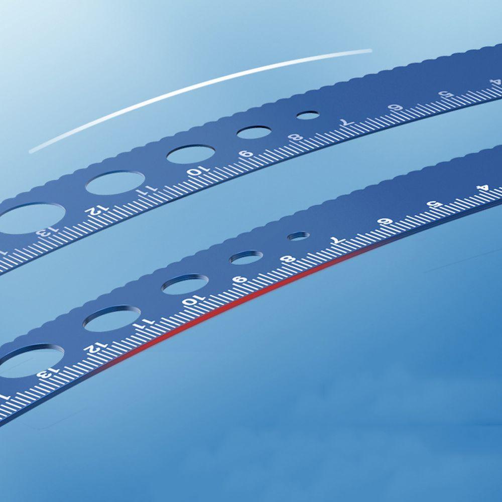 Bộ 4 Dụng Cụ Học Toán Bằng Hợp Kim Nhôm Đa Năng Toàn Diện